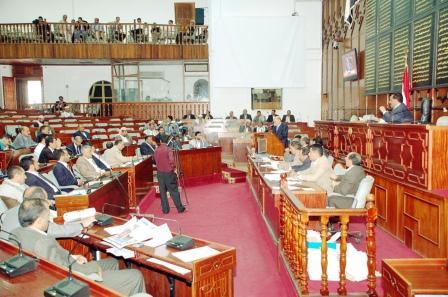 من جلسة مجلس النواب أمس